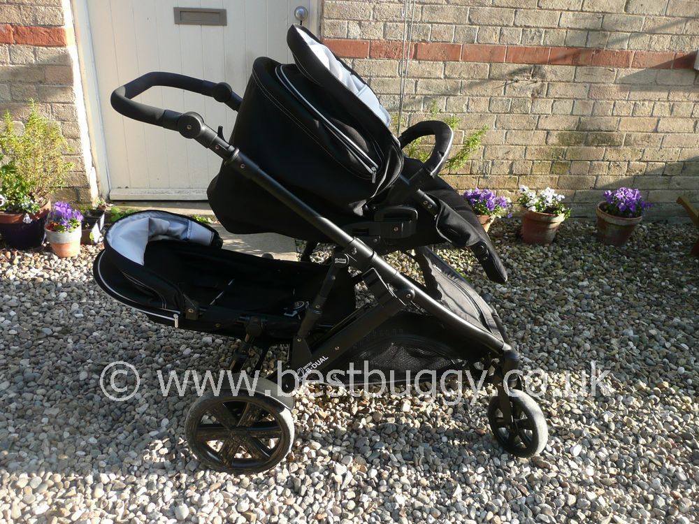 britax b dual tandem