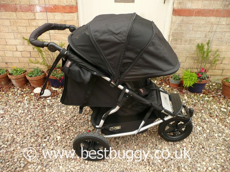pushchair with large hood