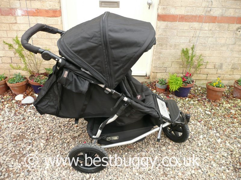 mountain buggy plus one inline double stroller