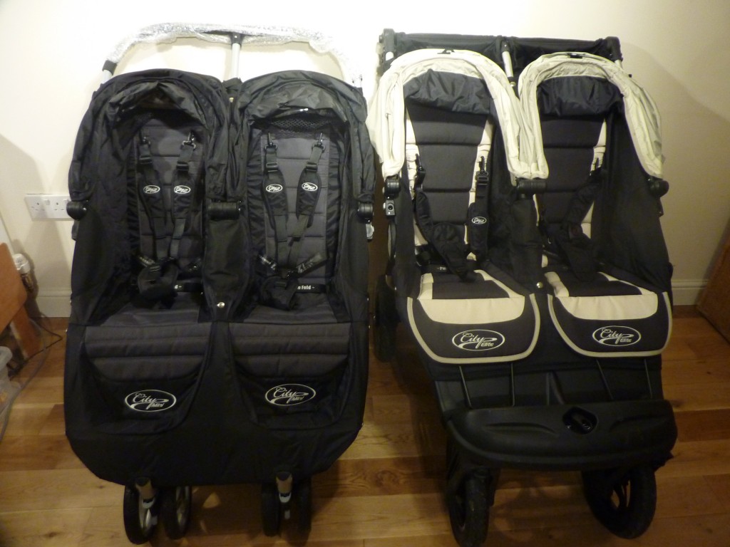 2011 city mini double stroller