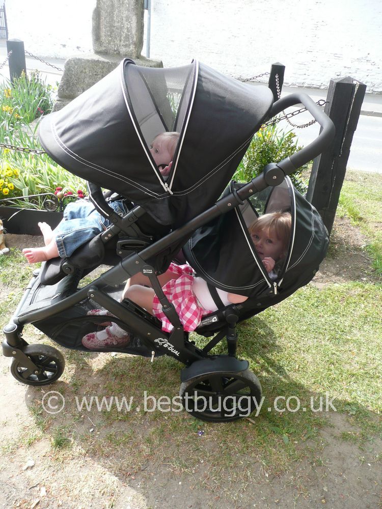 britax b dual second seat