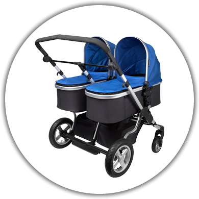 twin carrycot pram