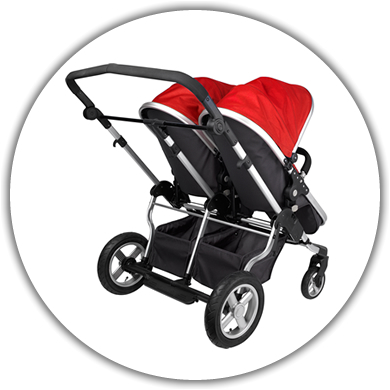 first wheels double pram