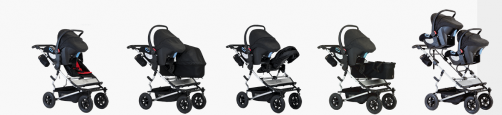 mountain buggy duet configurations