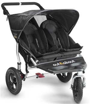 out and about double buggy