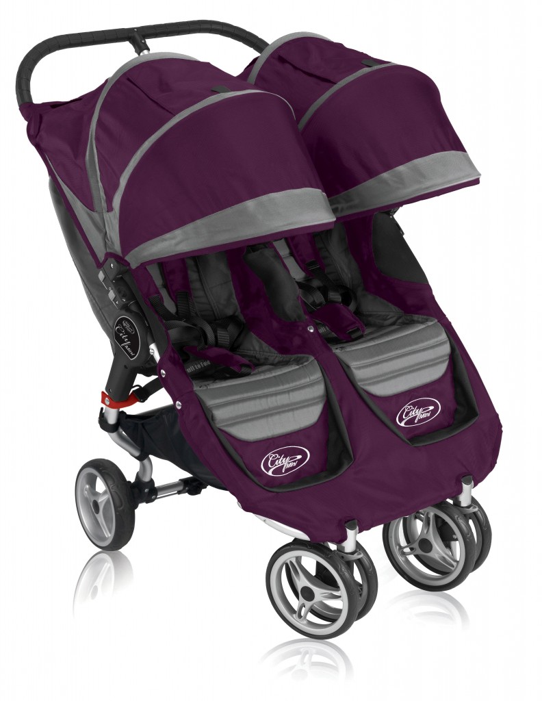 city mini twin pram