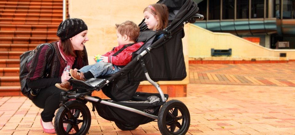 mountain buggy plus one double stroller
