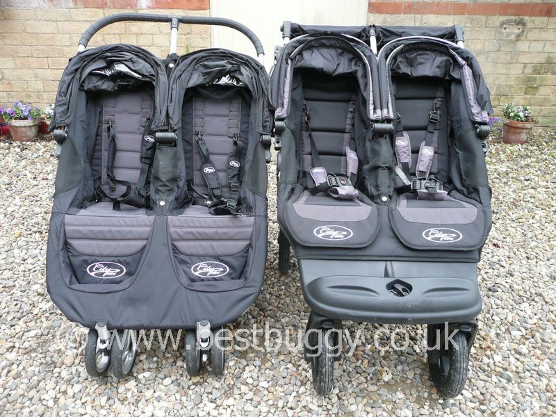 city elite double jogging stroller