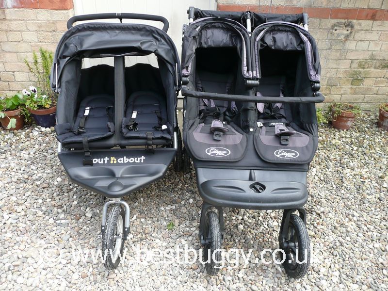 out n about double buggy board