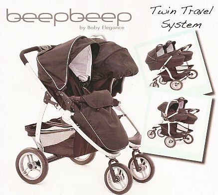 baby elegance double buggy