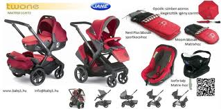 jane twone double pram