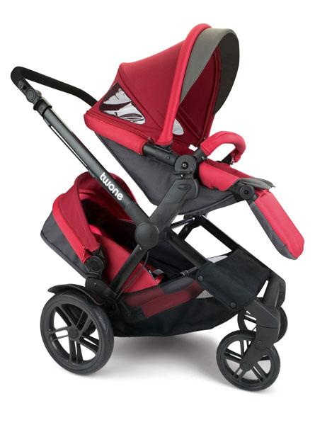 jane twone double pram