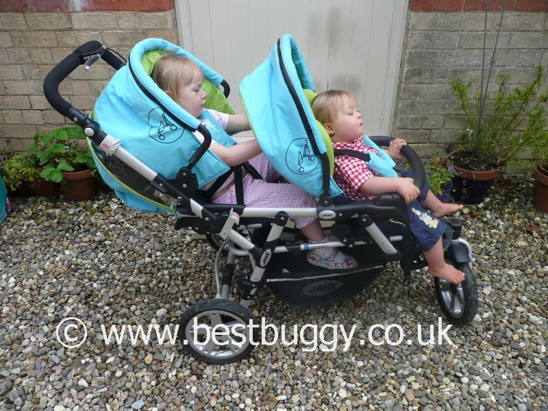 jane powertwin double buggy