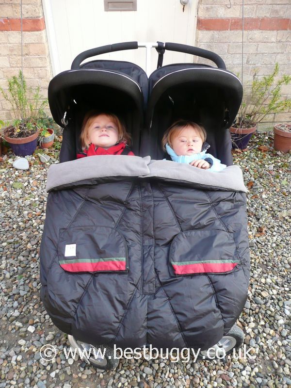 7am double stroller blanket