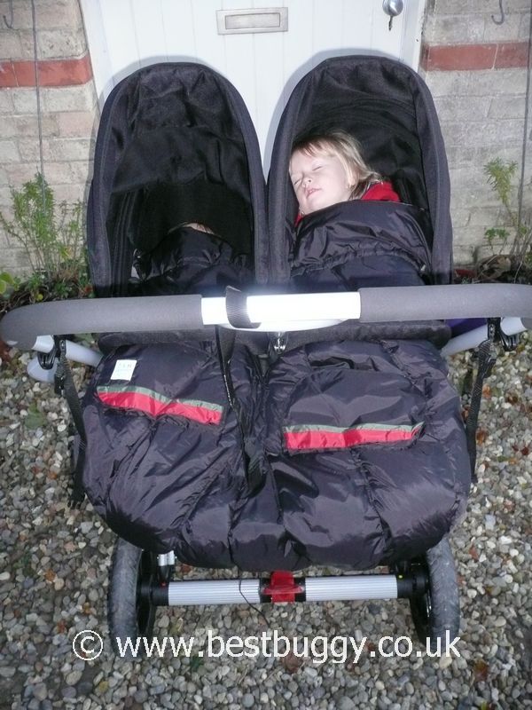 7am double stroller blanket