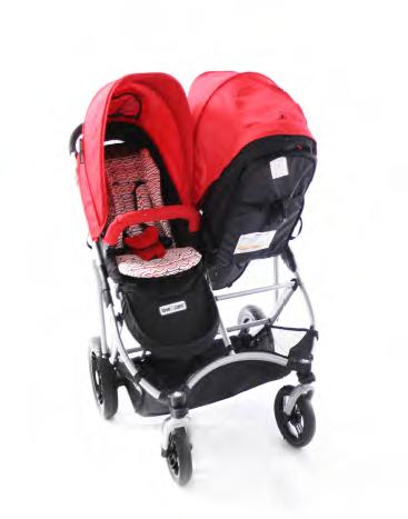 love and care twin pram