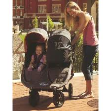 city mini double stroller carrycot