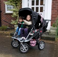 quadruplet pram