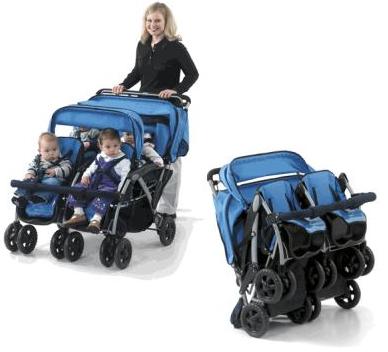 t4 quad stroller