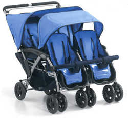 pram for quadruplets