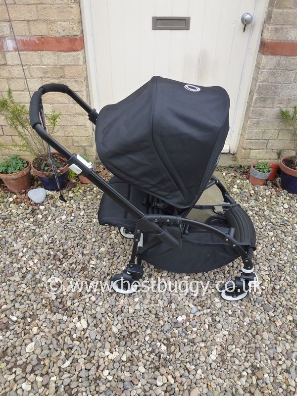 bugaboo bee plus all black