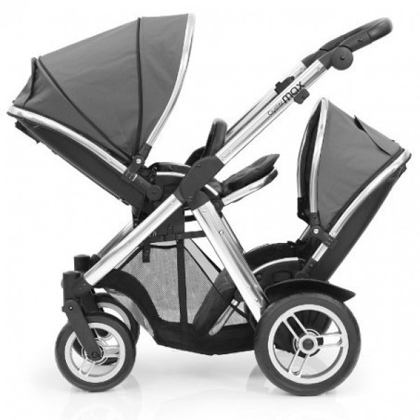 oyster twin pram