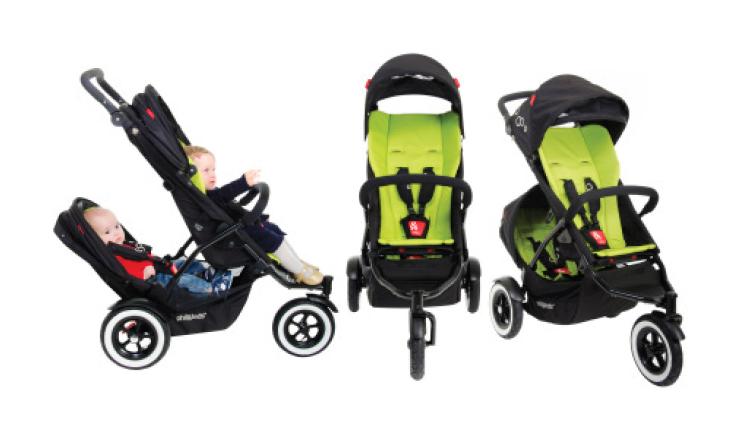 phil & teds dot double stroller