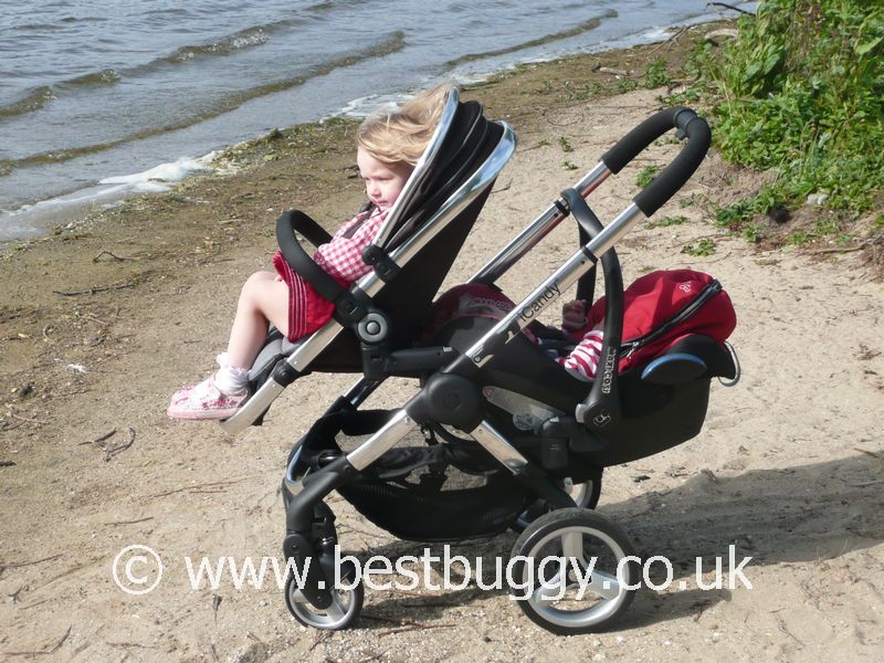buggy board with seat for icandy peach