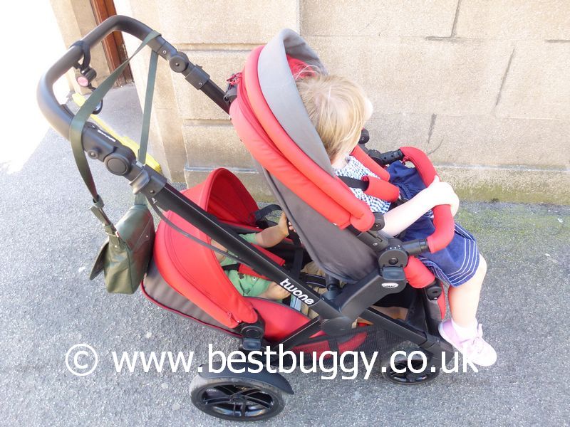 jane twone double pram