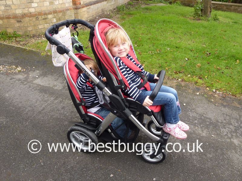 oyster max twin pram