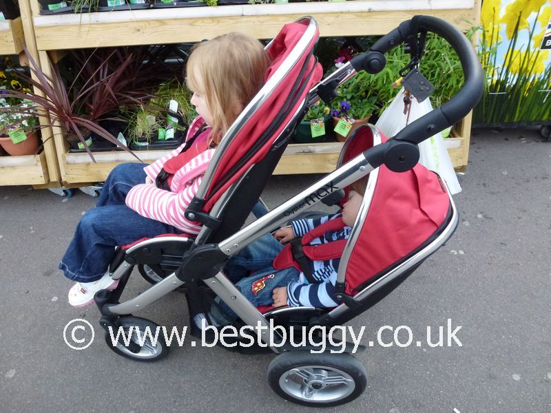 oyster max twin pram