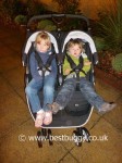 britax b agile double footmuff