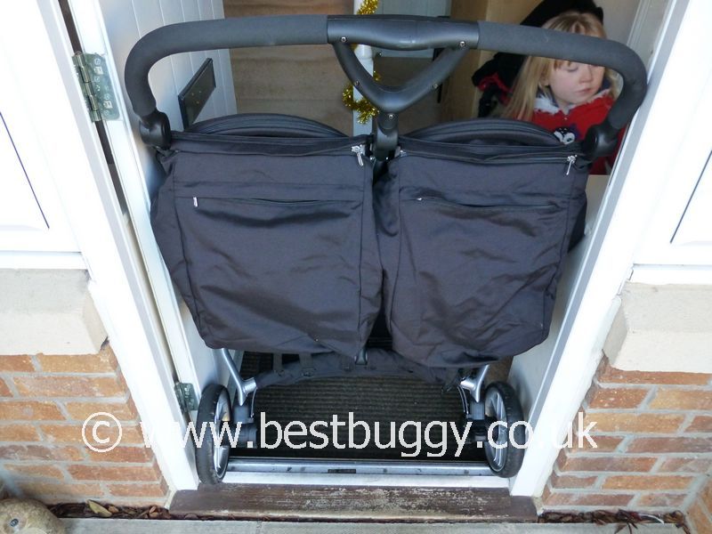 britax b agile double folded