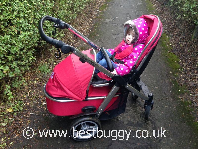 oyster max twin pram