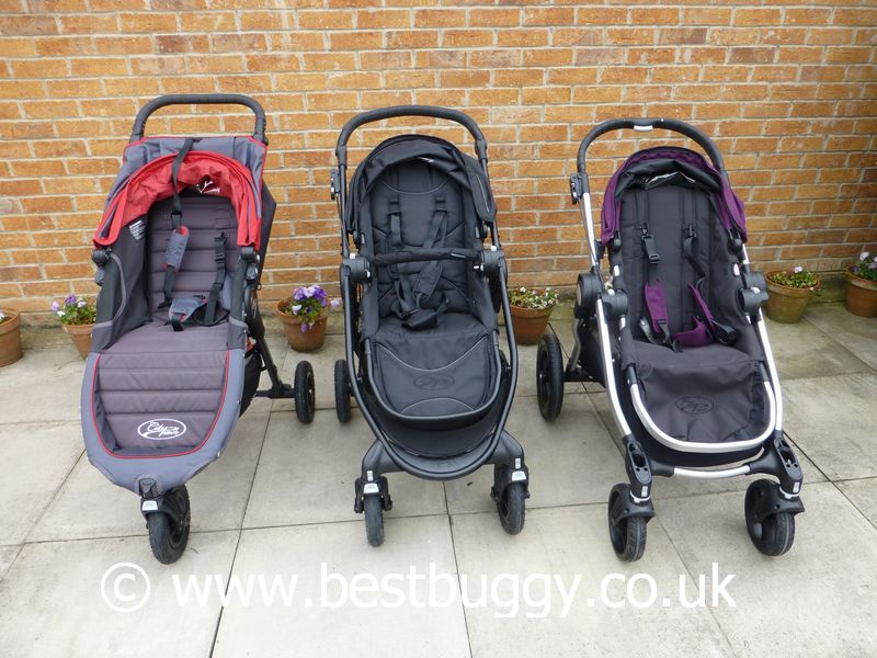 difference between baby jogger city mini and gt