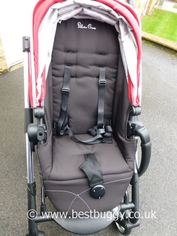 silver cross wayfarer pushchair seat unit