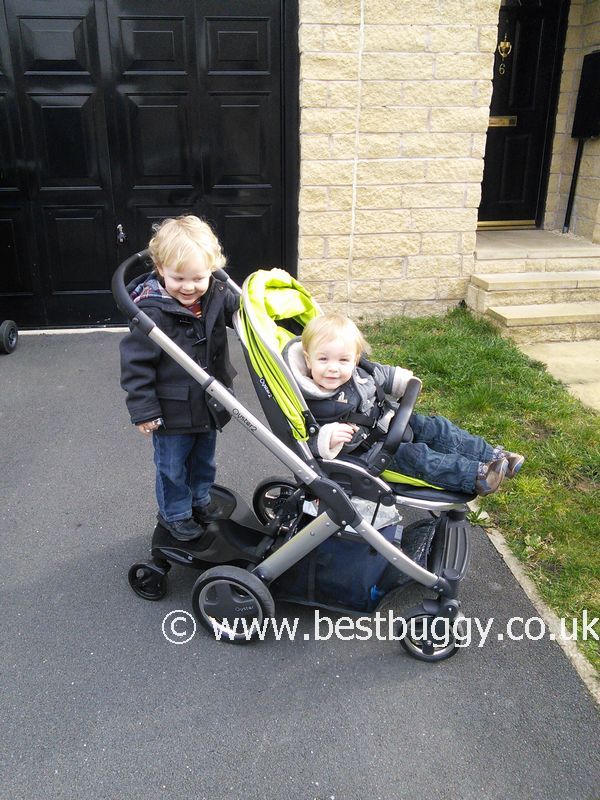 oyster buggy board on icandy
