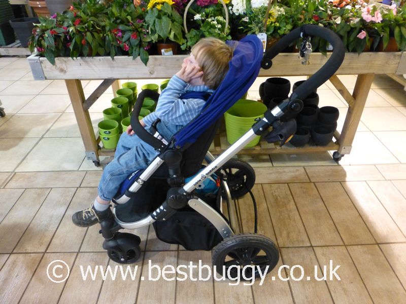 ickle bubba double pushchair
