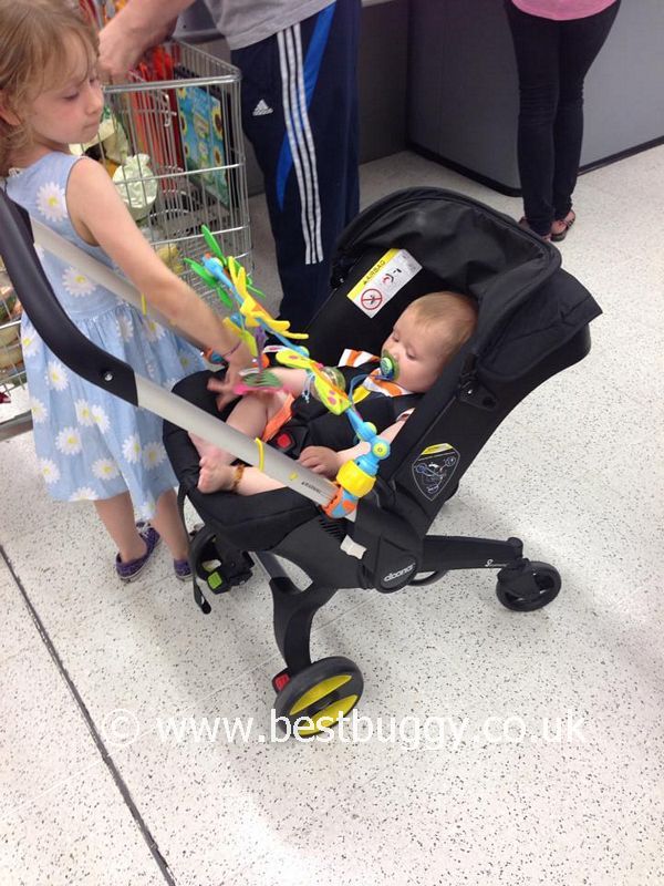 toy wooden pram