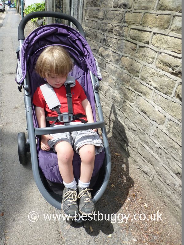 joie pushchair purple