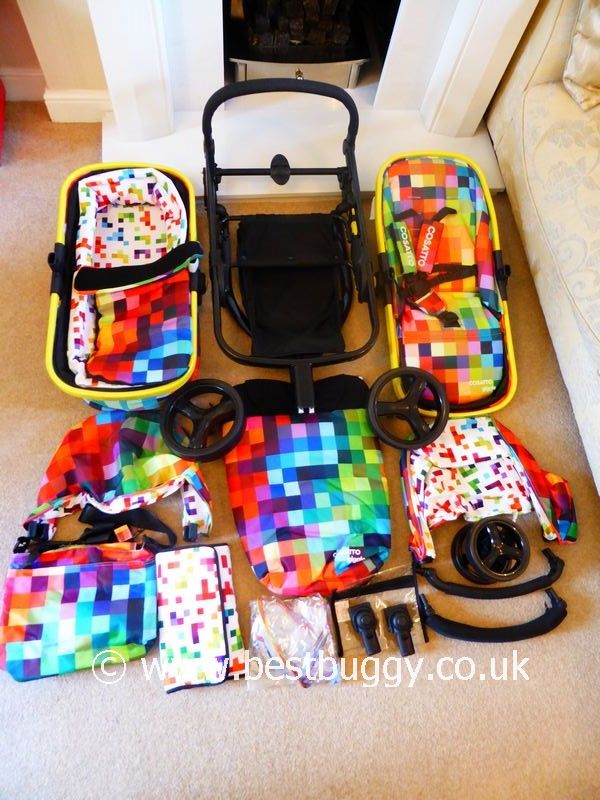 cosatto pixelate changing bag