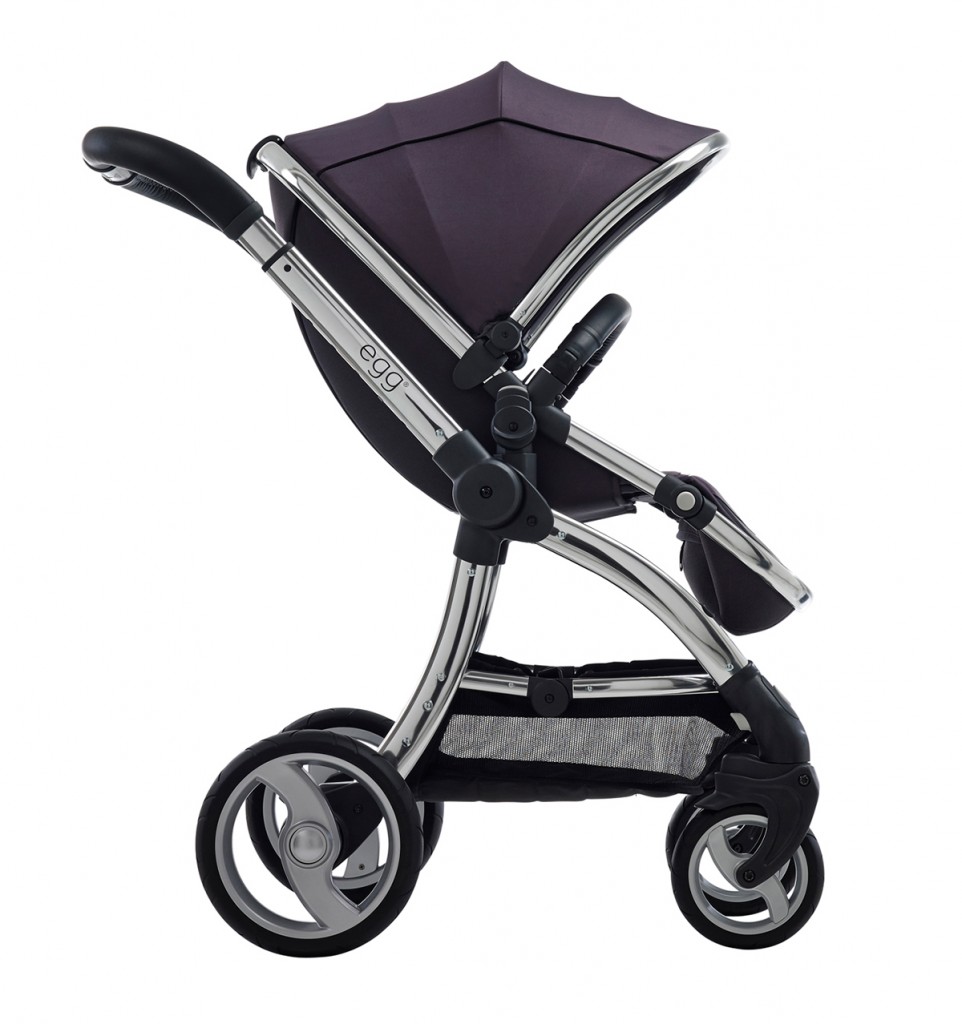 petrol blue egg pram