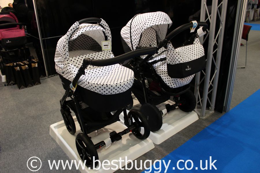 venicci twin pram