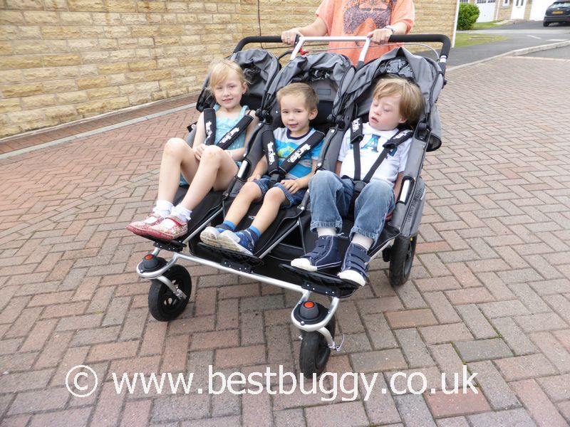 trio twist triple stroller