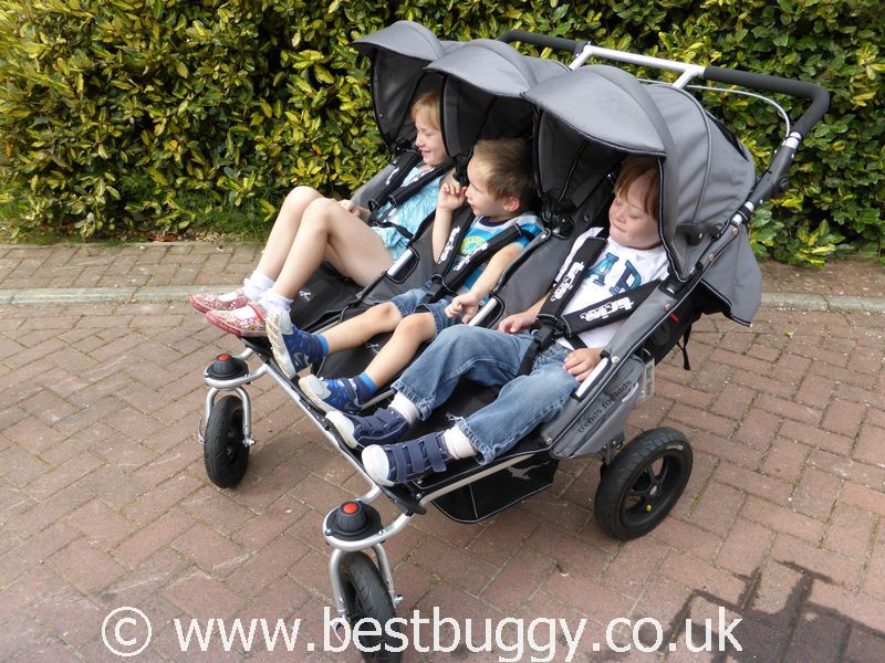 trio twist triple stroller