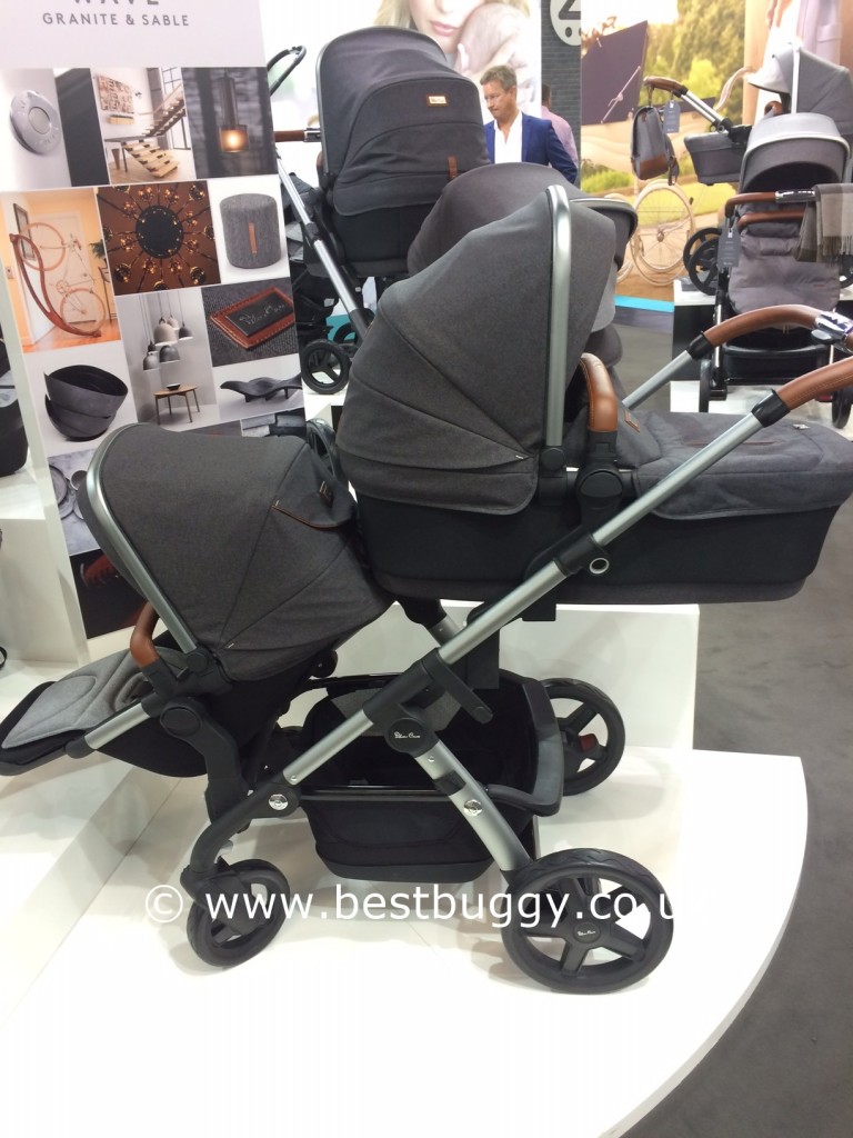 silver cross double pushchair