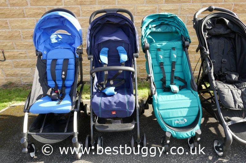 GB QBit v's Baby Jogger City Tour 