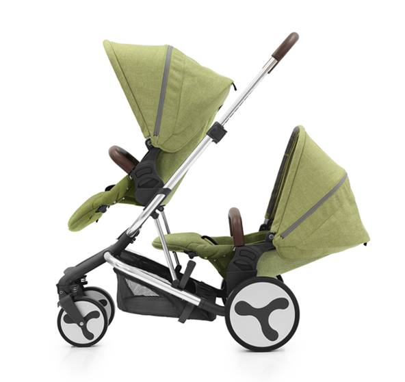 hybrid tandem pram