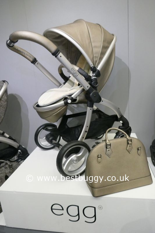 silver egg pram