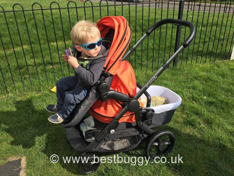 icandy orange built in buggy board